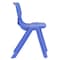 Flash Furniture Blue Plastic Stackable School Chair with 13.25'' Seat Height, PK4 4-YU-YCX4-004-BLUE-GG - alternate 5
